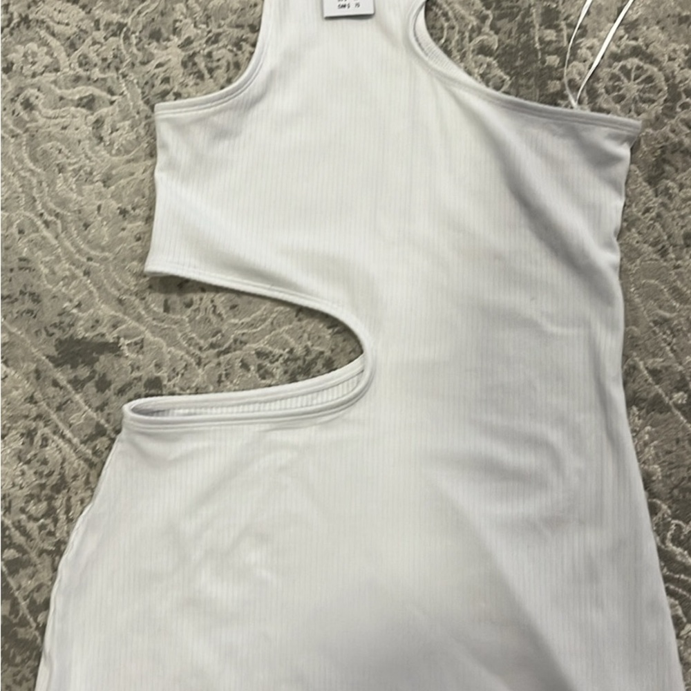 Abercrombie & Fitch White Mini Dress